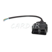 1 set 16 pin obd2 obd ii j1962m auto car accessories diagnostic extension cable wiring harness connector