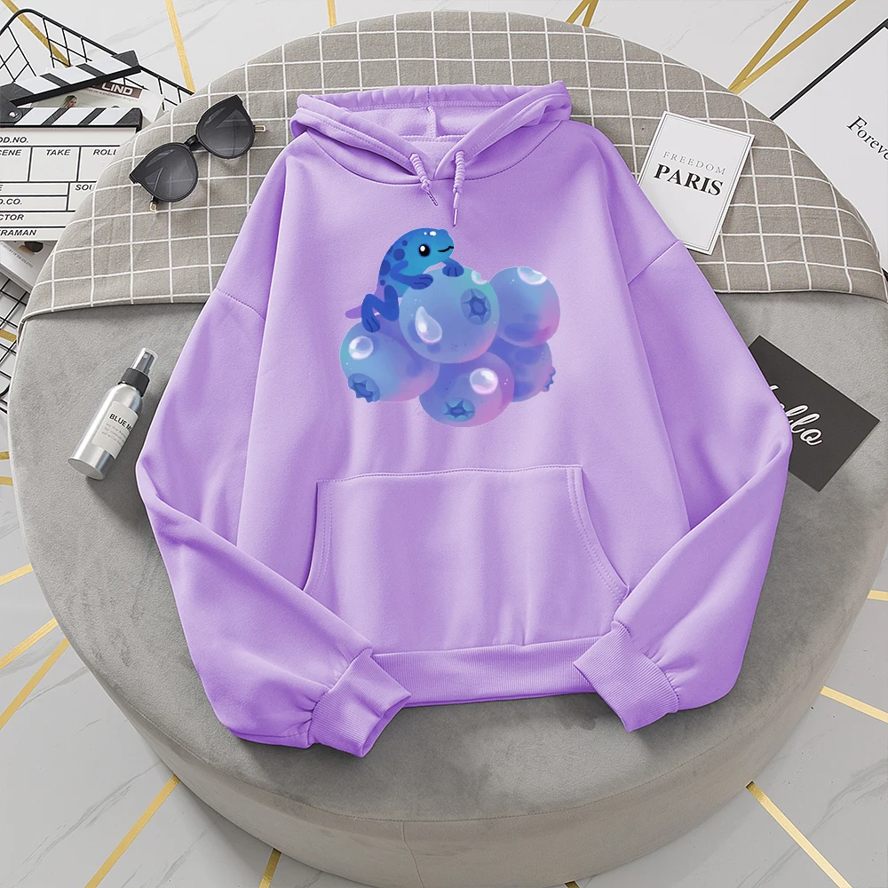 

Женская толстовка с капюшоном и принтом, свободного покроя