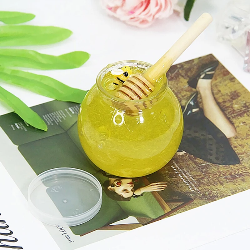 160 мл новый круглый контейнер для хранения шариков органайзер коробка светильник