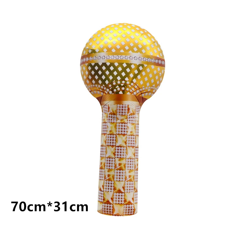 Рок-н-ролл воздушные шары видеозапись гитара Лента Микрофон на день рождения