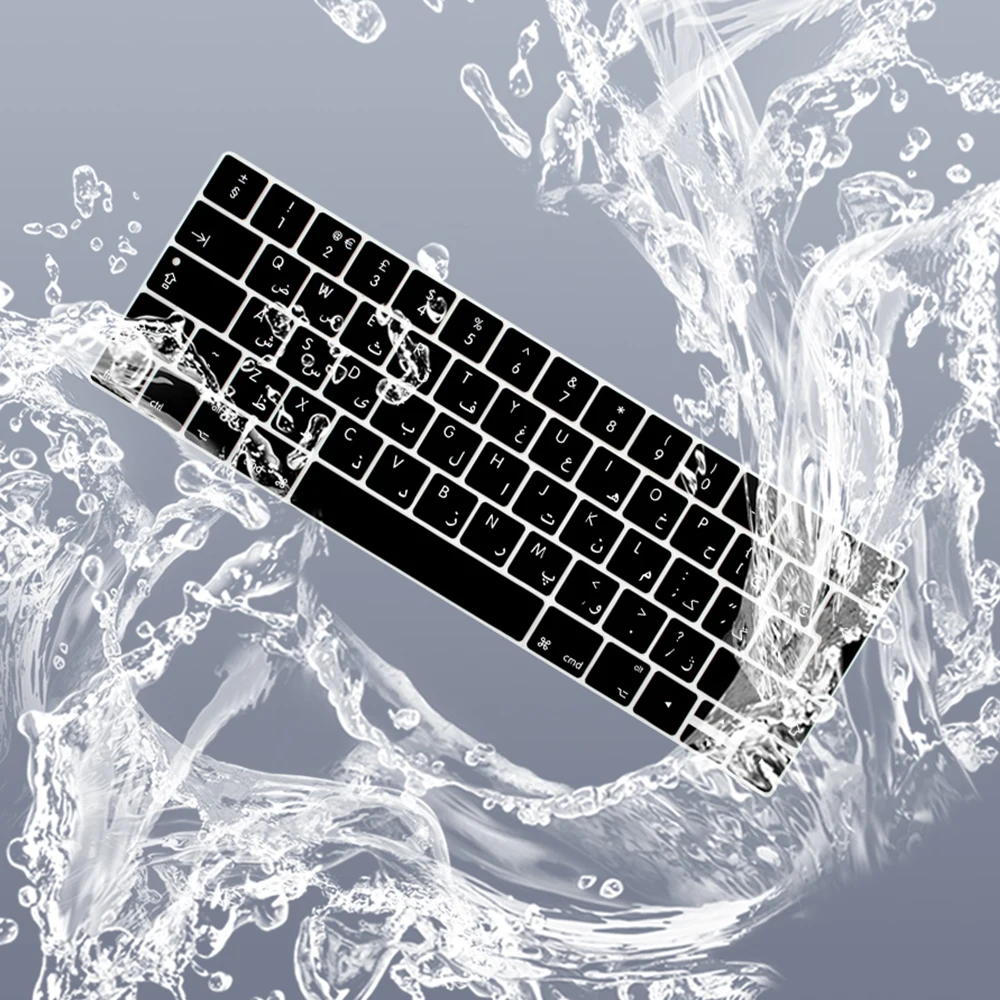 100 шт. силиконовые накладки на клавиатуру для MacBook Pro 13 дюймов A1706 A2159 15 A1707 A1990|keyboard