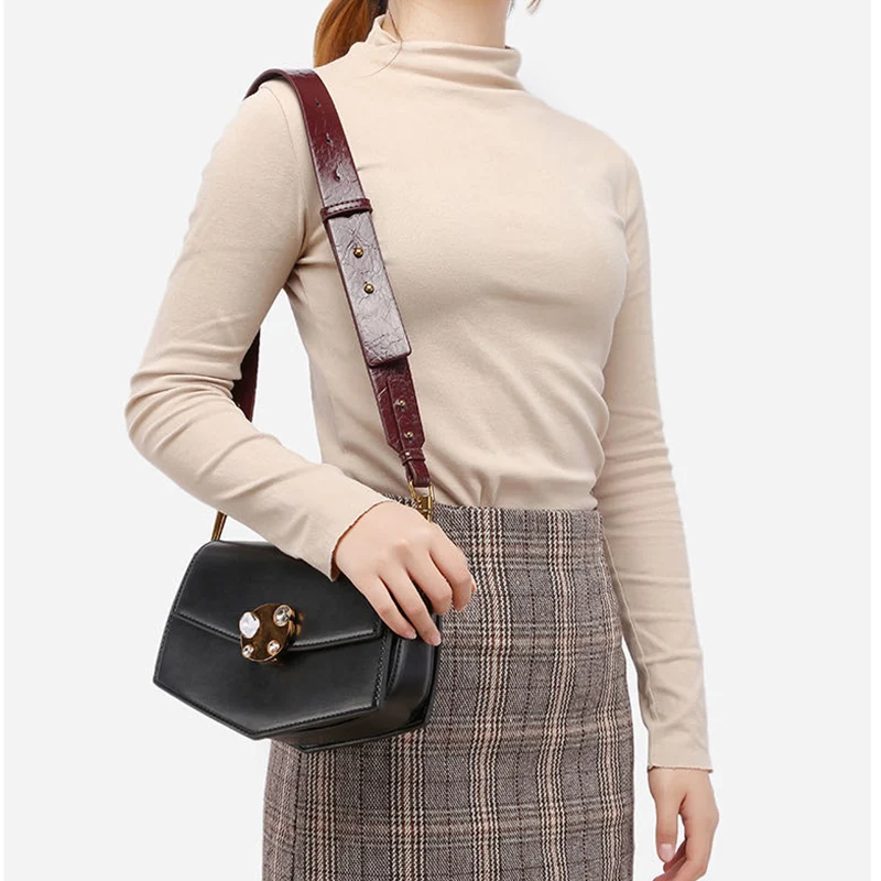 Винтажный ремешок для сумок женской сумки через плечо из искусственной кожи |