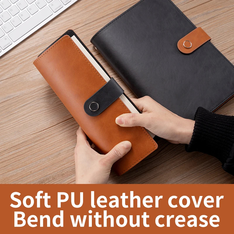 Блокнот А5 многоразовый с принтом на заказ мягкая обложка кожаные журналы