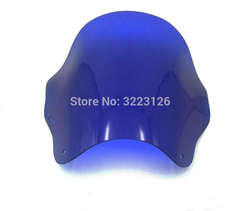 Лобовое стекло для мотоцикла с двойным пузырьком ветровое переднее Yamaha VMAX 1200