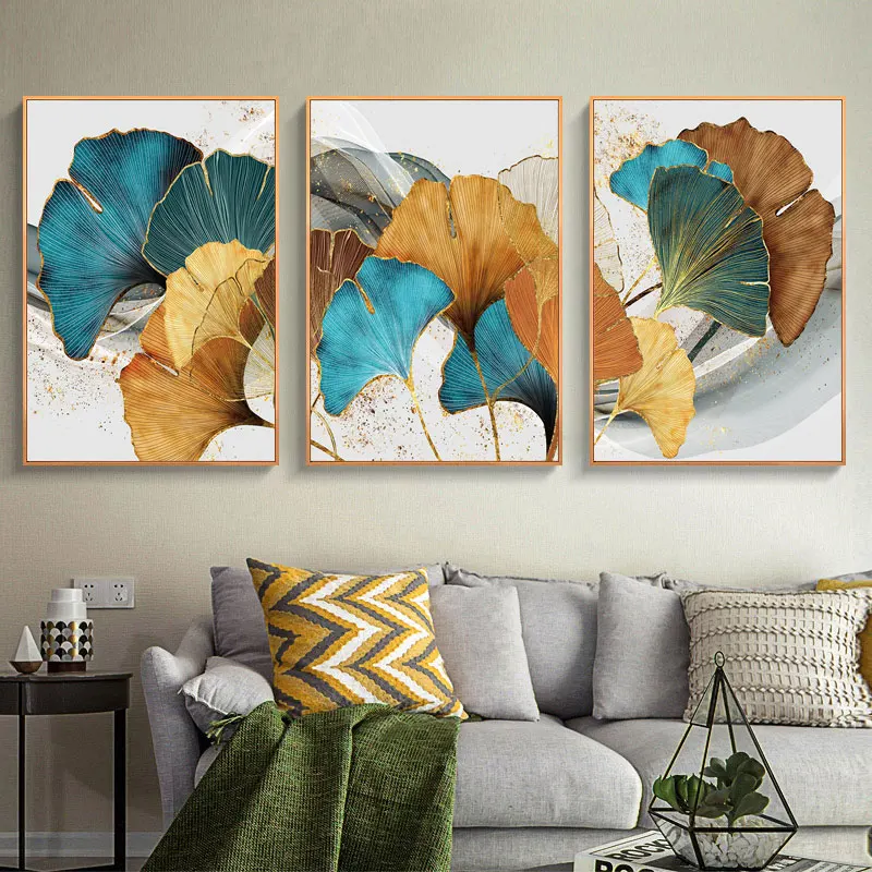 

5D Diamond Painting Ginkgo Leaf Rhinestone Picture Diamond Embroidery Diamond Mosaic Cross Stitch Diamond Paint