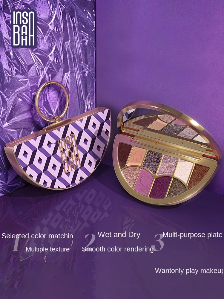 

Палитра теней для век zq, 10 цветов, оранжевые, коричневые, перламутровые, натуральные, разные цвета, яркие тени для век