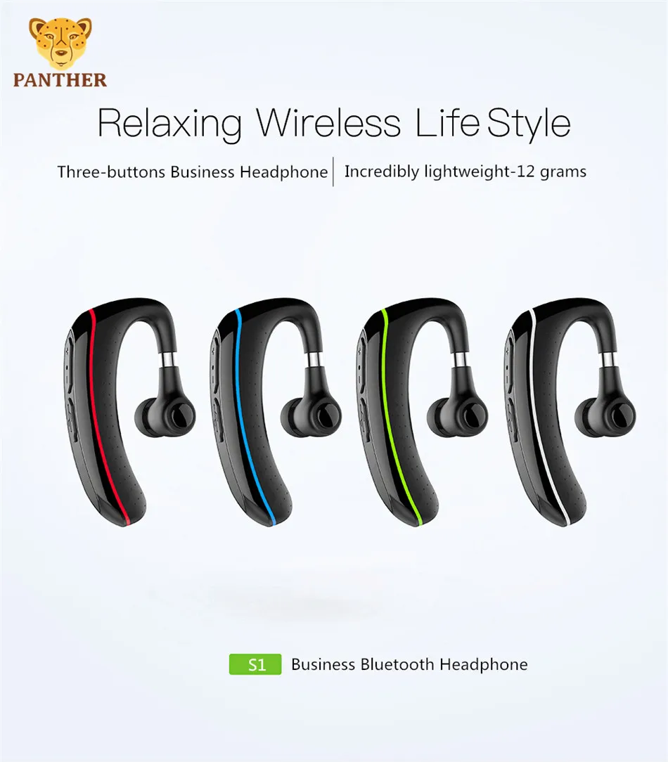 IPX7 Водонепроницаемый Беспроводной наушники одного уха Bluetooth V4.1 HD Шум снижение