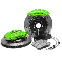 mattox big brake kit 1 piece forged 6pot caliper slotted and drilled rotor 378x32mm for benz clk w209c209a209 2002 2009