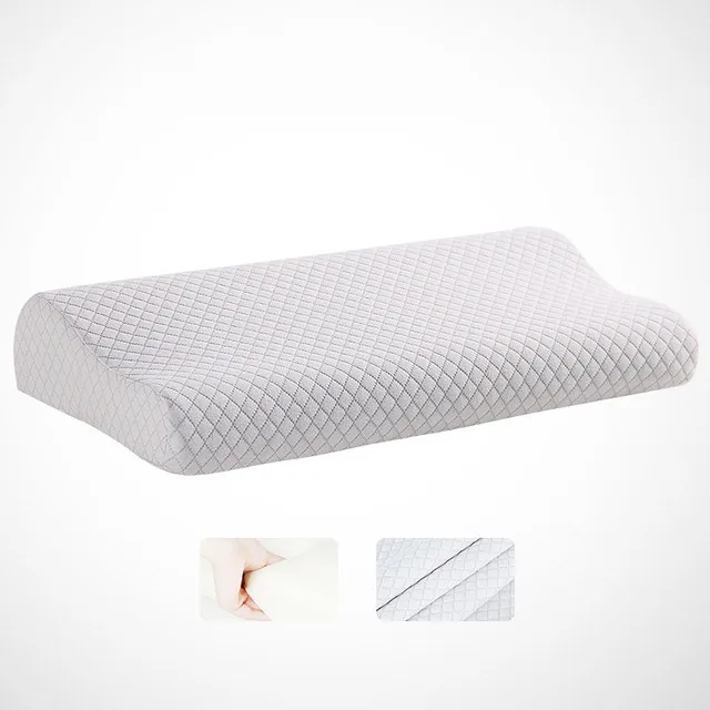 

Memory Foam Body Pillow Neck Protection Slow Rebound Shaped Maternity Pillow For Bedroom Sleeping Orthopedic Pillows 60*30CM