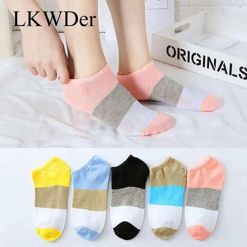 

Ankle Socks Women Color Women Fashion Socks Cotton Wild Deodorant Elastic Breathable Motion Socks Comfort Brief New Casual Solid