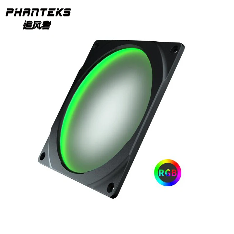 PHANTEKS Halo 140 мм RGB красочный светодиодный апертура вентилятора(совместим с 14 см вентилятором/длинным винтом/синхронным управлением материнской платы