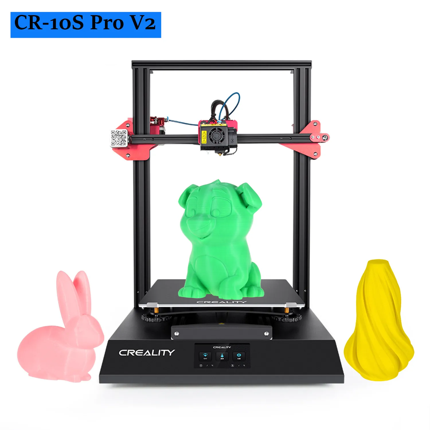 Creality 3D CR 10S Pro V2 Модернизированный принтер DIY набор большой размер печати 300*300*400 мм