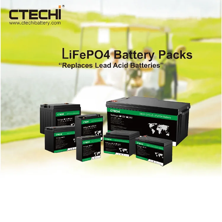 

CTECHi 12.8V 200Ah LiFePO4 Battery Pack with 30A Continuous Discharge Current for energy systems