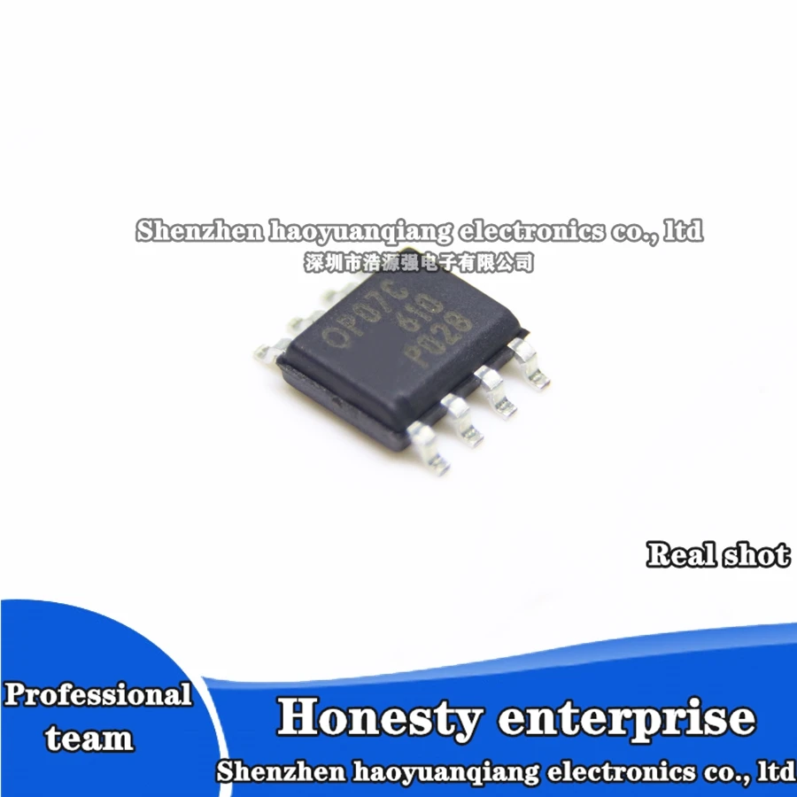 1 шт. оригинальный OP07CSZ OP07CS Печатный экран OP07C SOP-8 упакованный усилитель IC - купить
