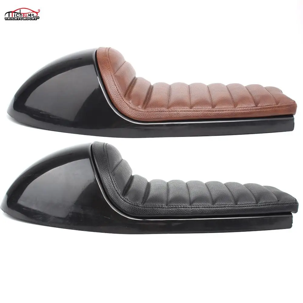 Мотоциклетное сиденье Ретро седло скремблер Подушка основание винтажное для Honda