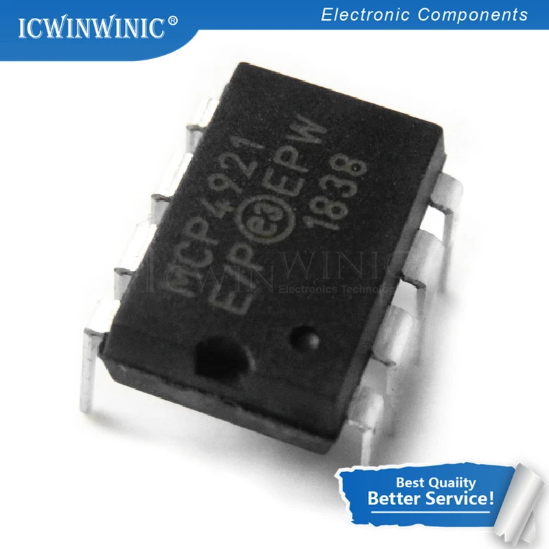

1 шт. MCP4921-E/P DIP-MCP4921 DIP-8 DIP8