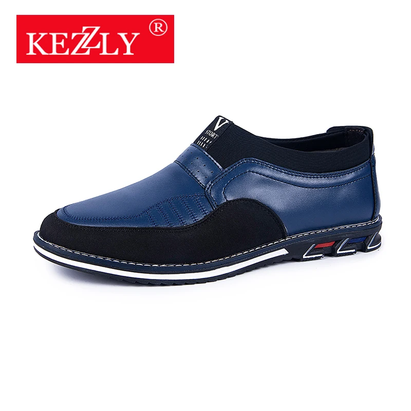 

New men's plus size casual leather shoes business men's shoes