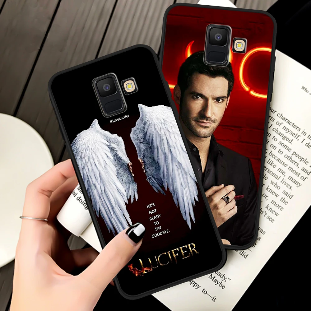 

American TV Degenerate angel Lucifer phone case for Samsung Galaxy A3 A5 A6 A7 A8 A9 A10 A30 A40 A50 A90 J3 J4 J5 J6 J7 J8 Plus