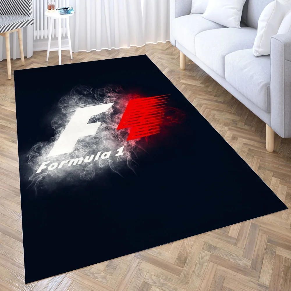 formula 1 smoky 3D Printing Room Bedroom Anti-Slip Plush Floor Mats Home Fashion Carpet Rugs New Dropshipping