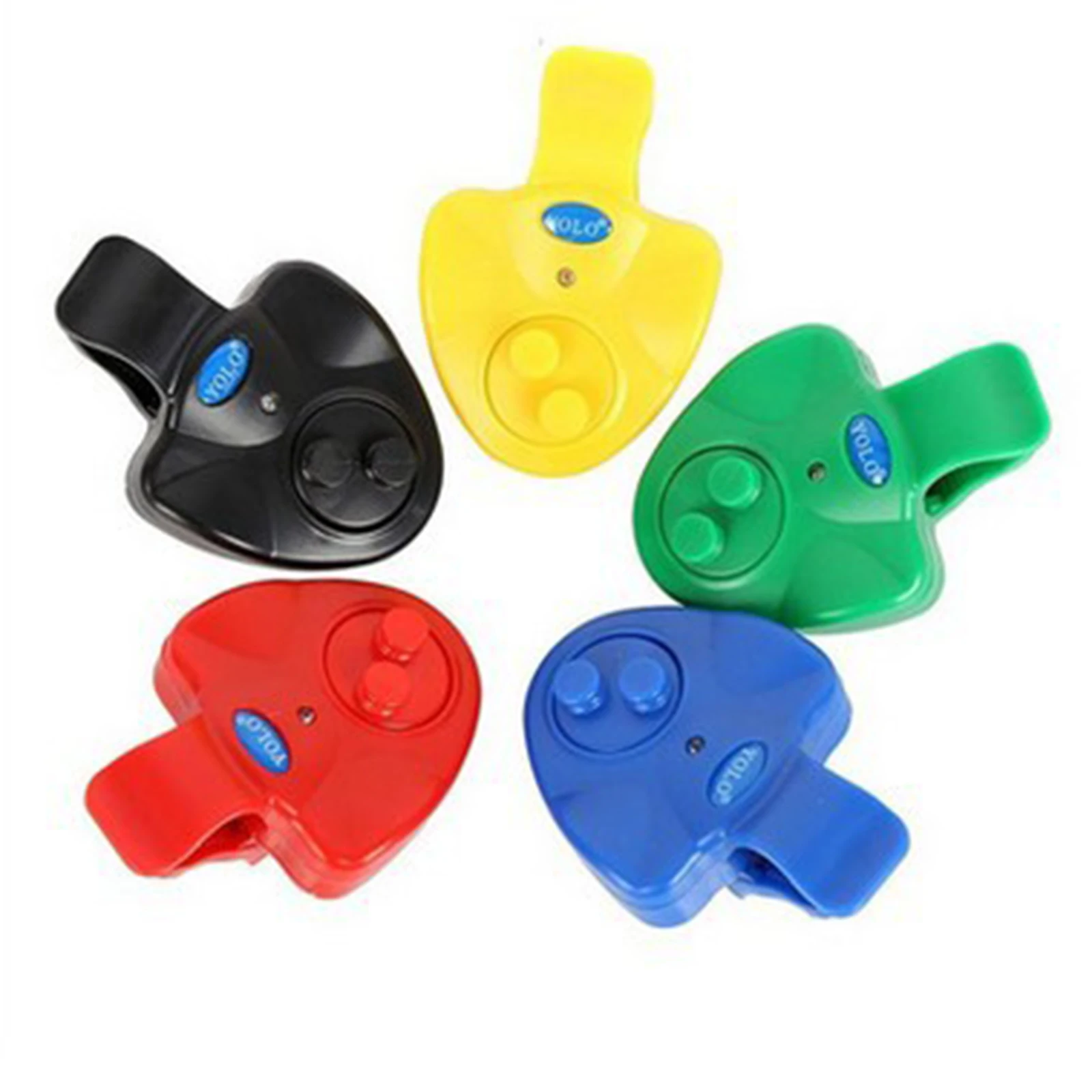 

Fishing Alarm Electronic Buffered Fish Bite Alarm Loud Sound Clip on Bite Alarm with LED Light Fishing Tackle Tool Accessories