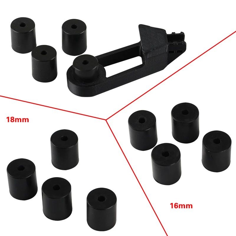 Силиконовый однотонный спейсер с Y оси провода удерживающие Cr 10 твердая кровать