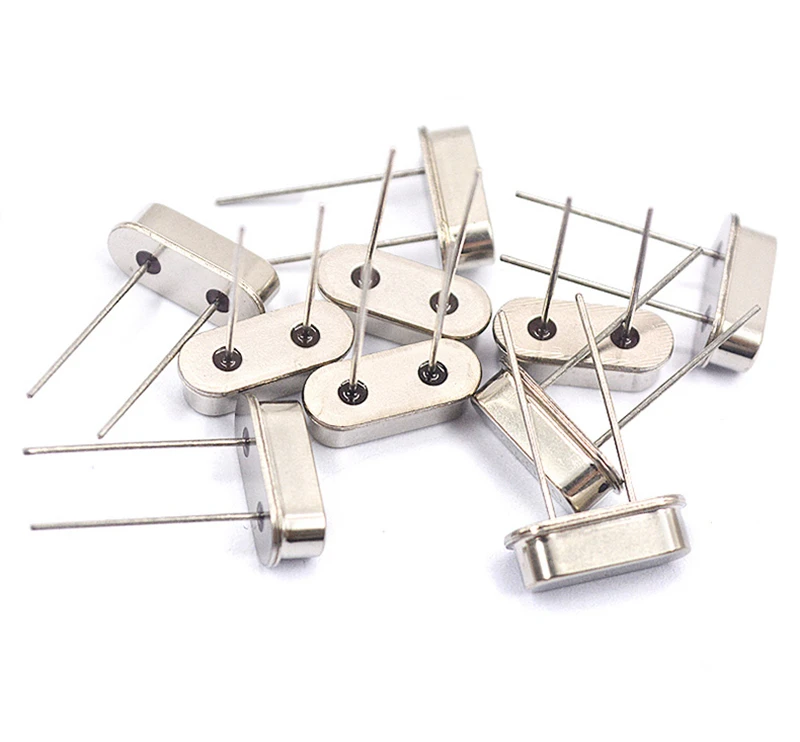 

10pcs Quartz Crystal Plug Two-Pin HC-49S Passive Bell Crystal 12 / 16MHz