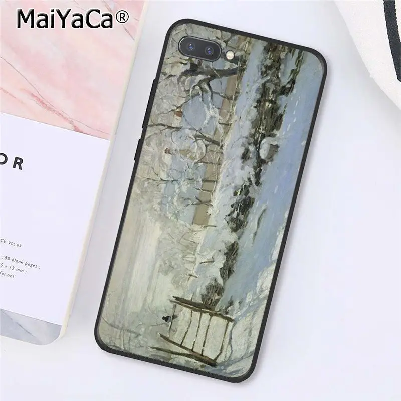 MaiYaCa Клод монет картина маслом с изображением подсолнуха чехол для телефона для huawei смартфона Honor 8X9 10 20 Lite 7A 5A 7C 10i 20i View20