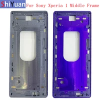 housing middle frame lcd bezel plate panel chassis for sony xperia 1 xz4 phone metal middle frame