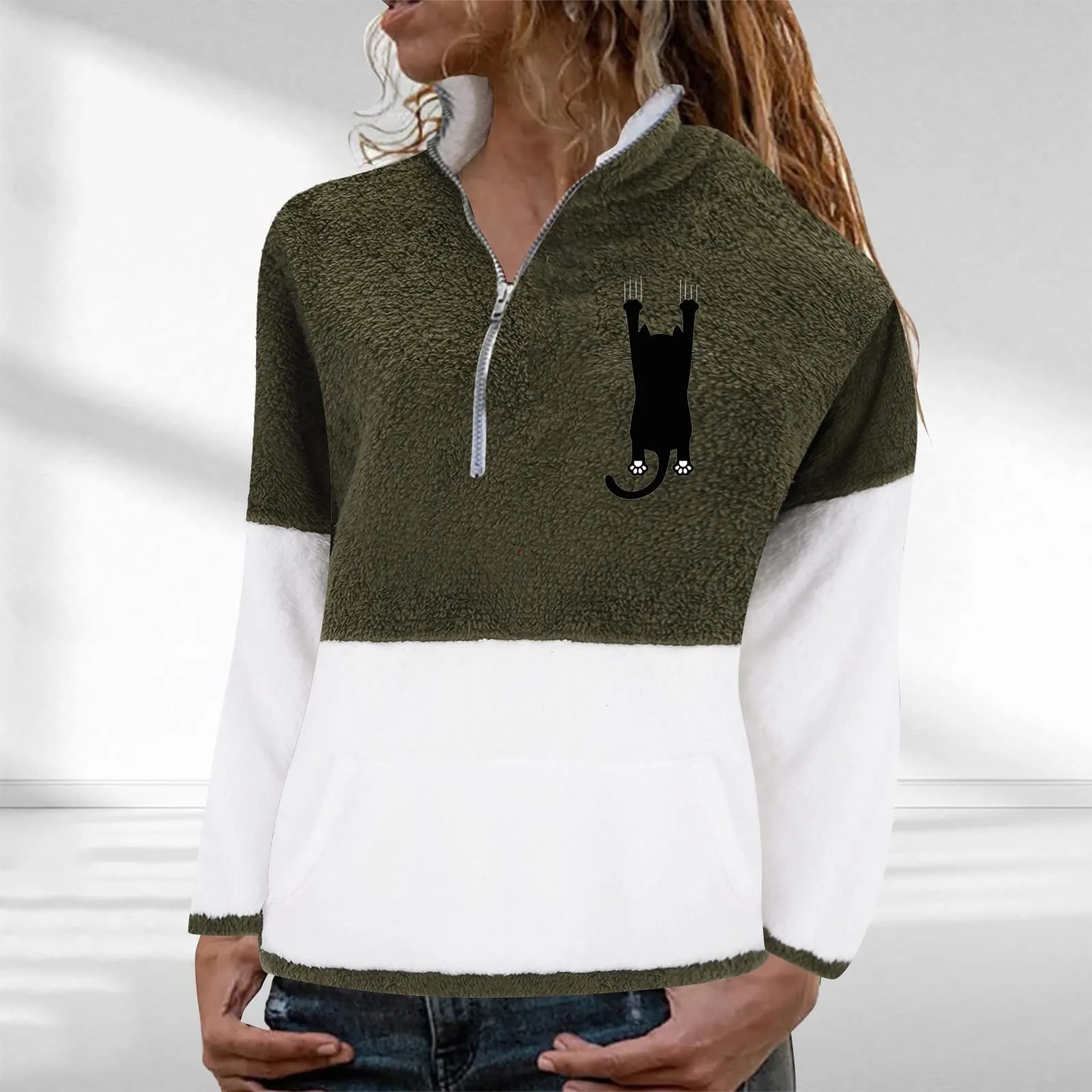 

2021 Autumn Fashion Cute Cartoon Printed Sweatshirts For Women Casual Long Sleeve Sweatshirts Pullovers Women's Jumper pull