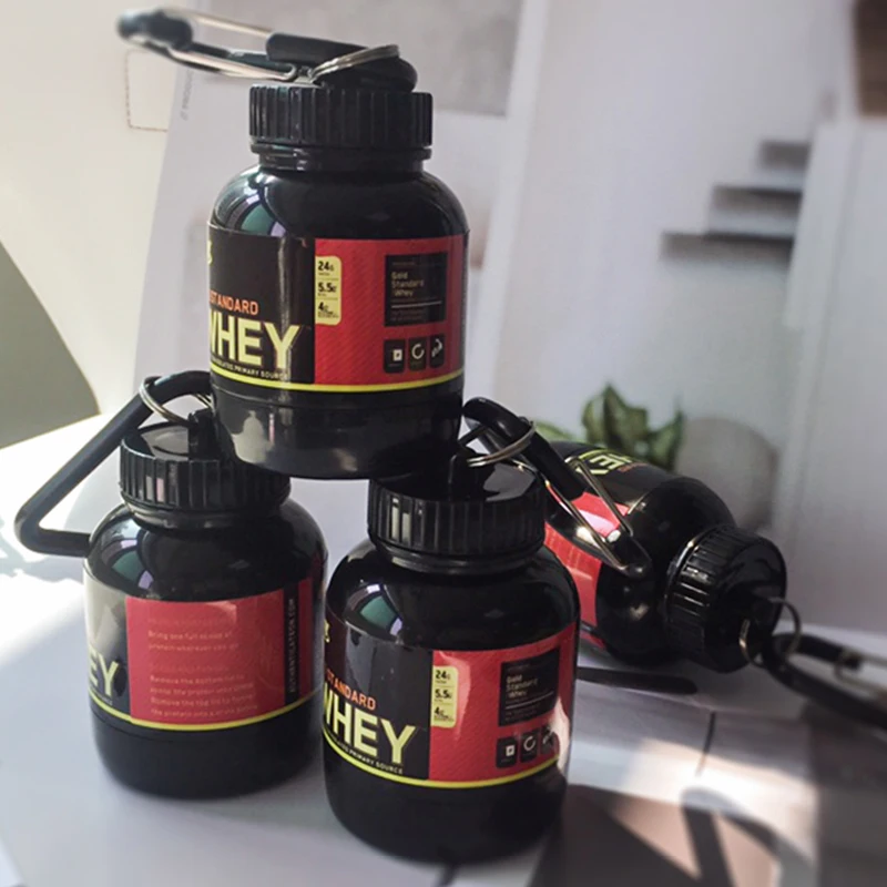 

Портативный контейнер для сухого молока, контейнер для протеинового порошка, коробка для хранения и кормления, многофункциональная дорожн...