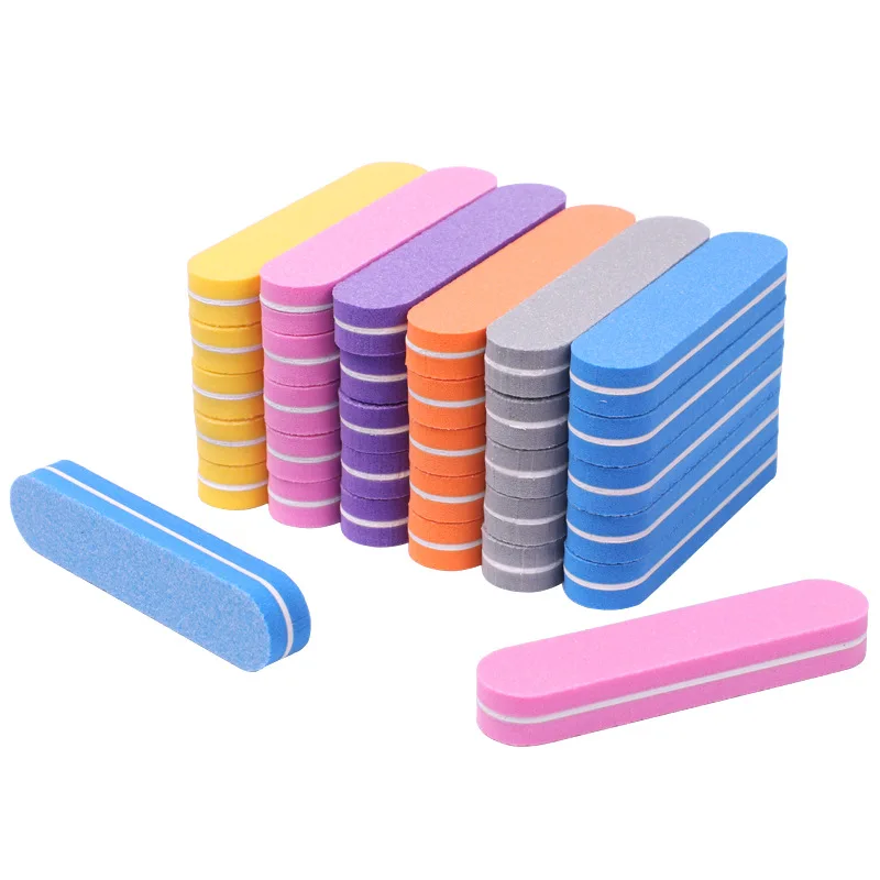 

10PCS/20PCS Double Sided Nail File Buffing Sanding File Nail Polish Sanding Nail Art Design Pedicure Manicure Tools