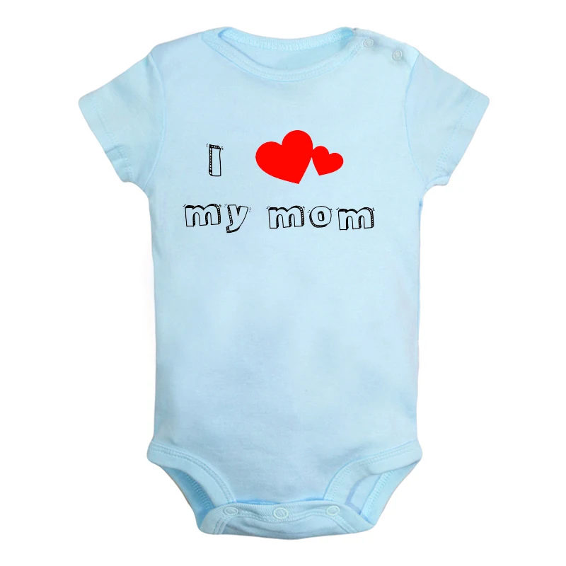 I love my mom dad sister brother cute щенок на 1-й день рождения свеча наряды для новорожденных