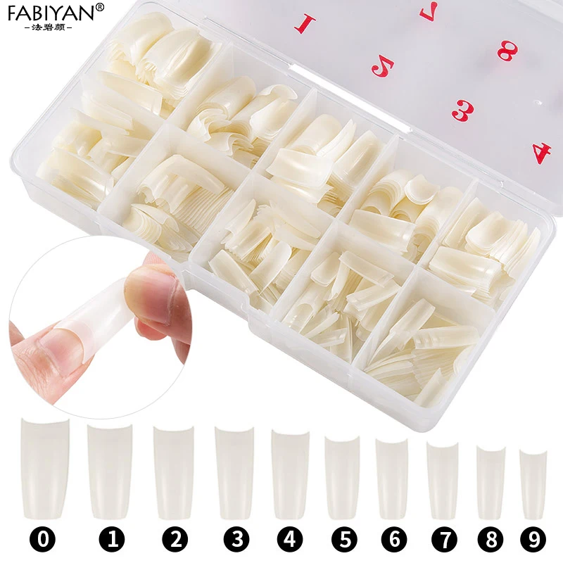 Накладные маникюрные накладные ногти наполовину покрывающие пальцы