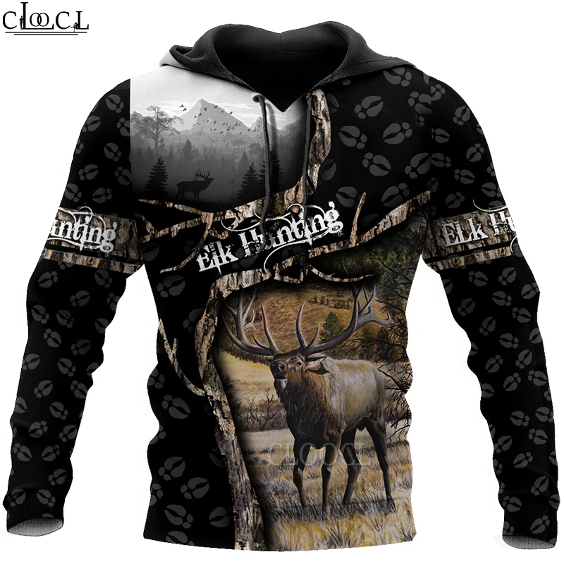 

CLOOCL Newest Popular Animal Deer Hunting 3D Print Men Women Fashion Hoodie Unisex Tracksuit Harajuku Hip Hop Tops Drop Shipping