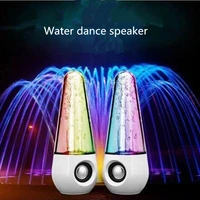 led colorful lights water dance fountain speaker hifi 3d surround subwoofer stereo support smartphone computer music player