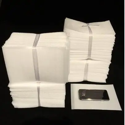

500pcs 10x15cm White EPE Packaging Bags Pearl Cotton Padded Ship Pouches Shockproof Package Material Polyethylene Foamed Bags