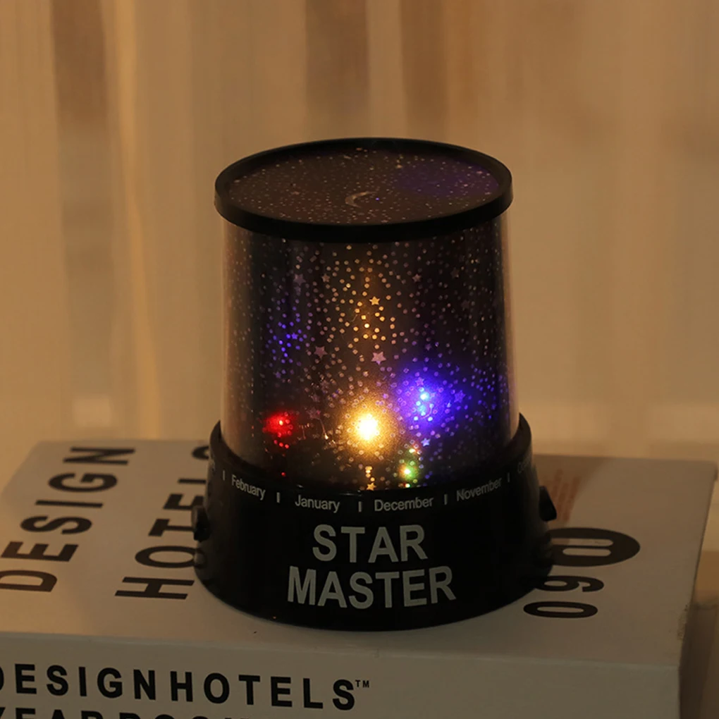 

Romantic LED Galaxy Starry Night Sky Projector Lamp Star light Cosmos Master For Bedroom Decoration Child Kids Birthday Present