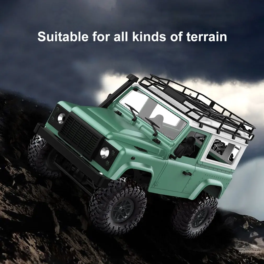 1:12 MN-90K RC Crawler Car 2.4G 4WD Remote Control Big Foot Off-road Military Vehicle Model RTR Truck Toy | Игрушки и хобби