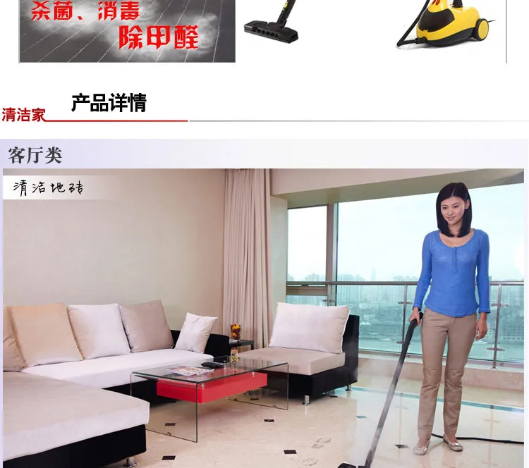 Multifunctional Steam Cleaner Car Sauna Machine High Pressure Cleaning Car Air Conditioning Fumigation Sterilization