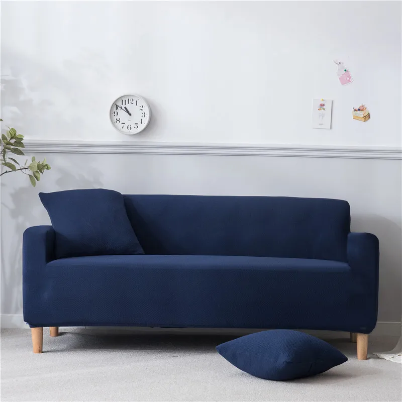 

Elastic Sofa Cover Waterproof Solid Color High Stretch Slipcover All-inclusive Elastic Couch Cover Sofa Covers for Living Room