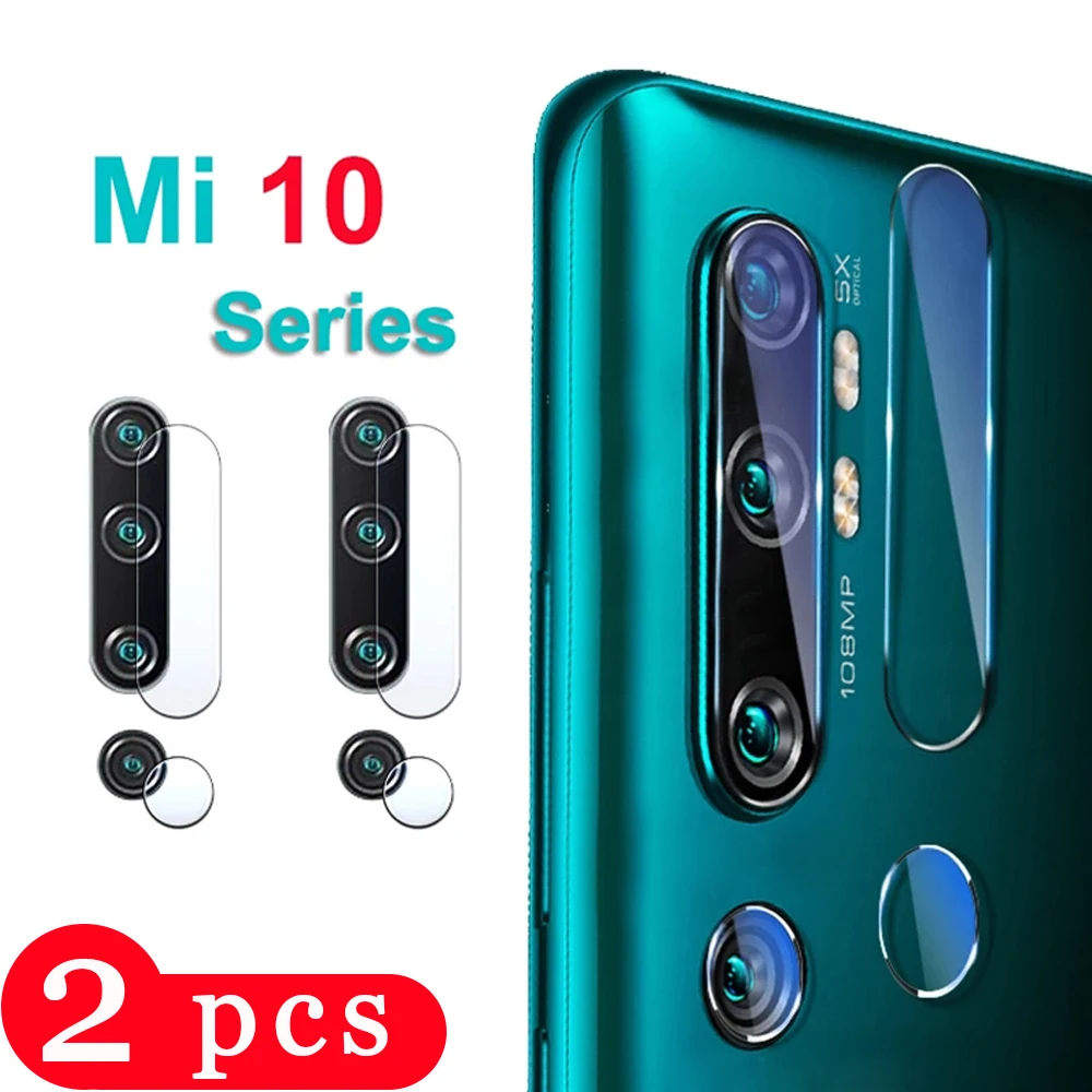 

2/1Pcs Camera Lens protector for xiaomi mi 8 9 se 9T note 10 UItra 10T lite cc9 pro cc9e 6X Camera phone screen protector Glass