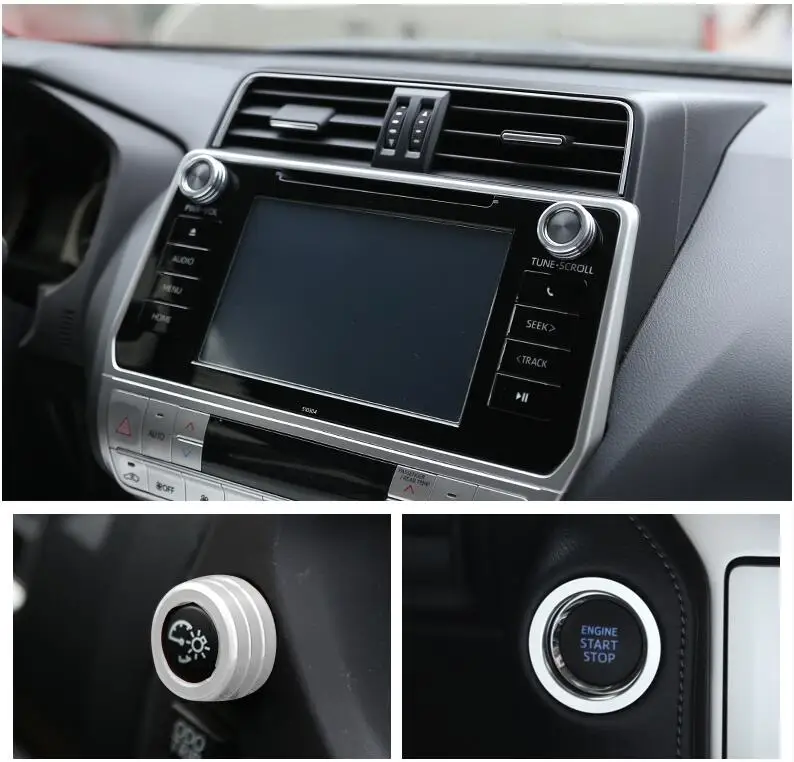 Кнопка запуска и остановки двигателя для Toyota Prado 2010 2011 2012 2013 2014 2016 2017 2018 AA154|frame