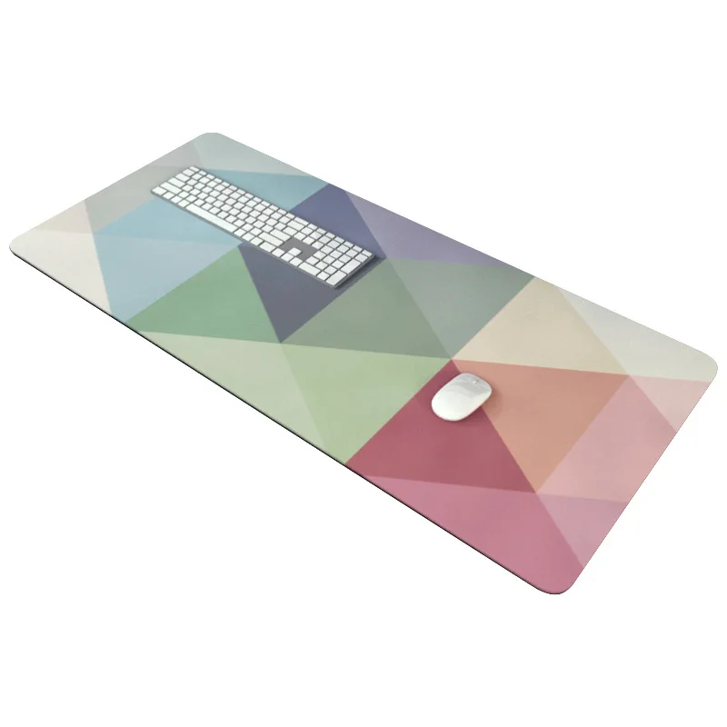 

80x30cm XL Lock Edge Gaming Mouse Pad Geometric Pattern Computer Gamer Keyboard Mouse Mat Laptop Cushion Desk Non-slip Mat