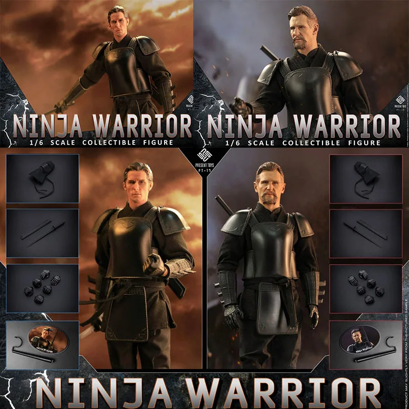 

Pre-sale PRESENT TOYS 1:6 PT-sp17 Ninja Warrior Figure Model 12" Full Set Soldier Action Dolls