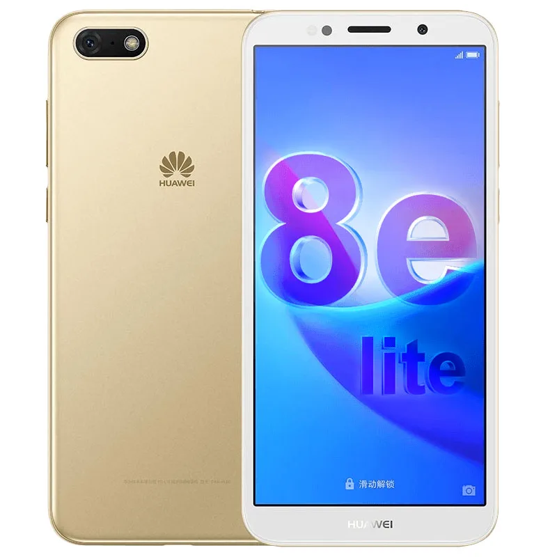 Смартфон huawei Enjoy 8e lite с глобальной прошивкой, 5,45 дюйма, 2 Гб, 32 ГБ, четырехъядерный процессор MT6739, две sim-карты, Android 8,0 - Цвет: 2G 32G Gold