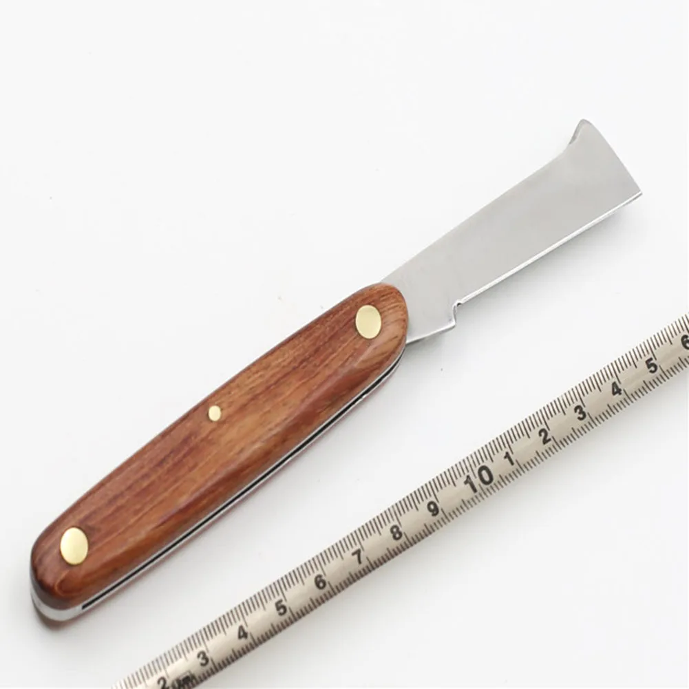 

new listing Grafting Knife Stainless Steel Pruning Cutter Foldable Grafting Cutting ToolPruning Cutter Fruit Tree