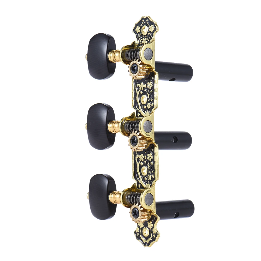 Alice AOS-020HV1P 2pcs(L&ampR) Acoustic Classical Guitar Tuning Keys Pegs String Tuners 3+3 Machine Heads (Short) | Спорт и