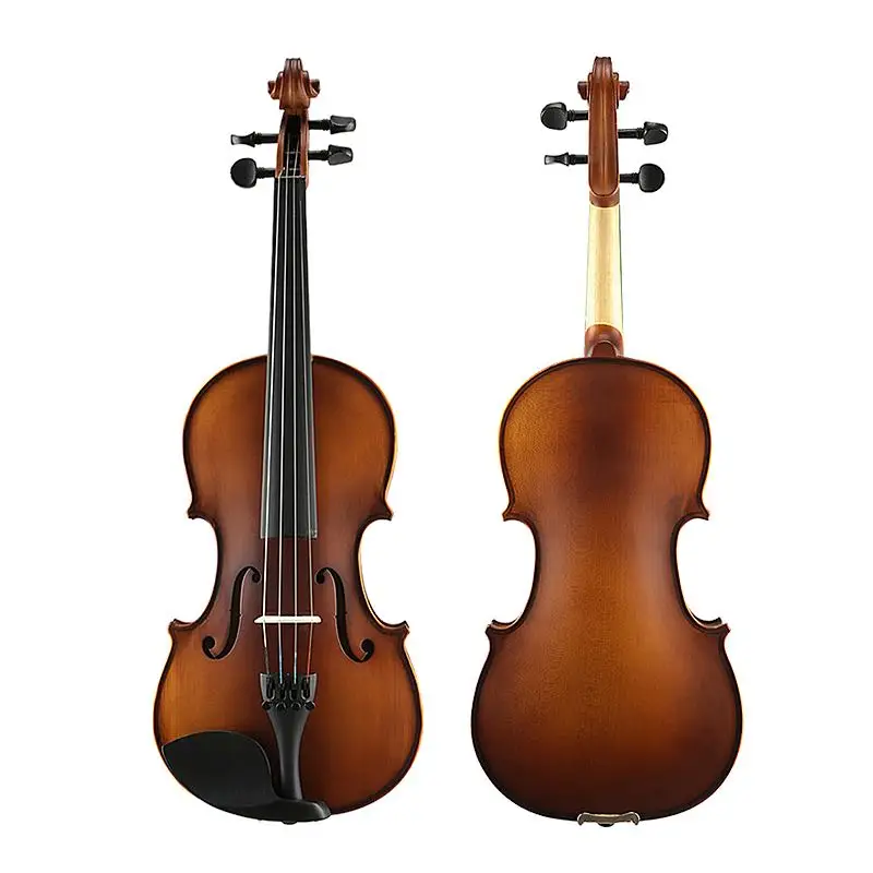 

1/8 1/4 1/2 3/4 4/4 1/16Violin Violino Solid Spruce Maple Matte Bow Stringed Light Musical Instrument More Colors Adult Kids