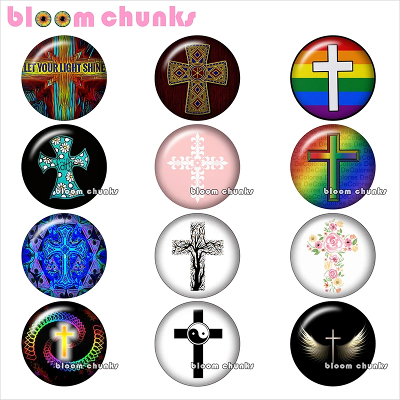 Круглый стеклянный кабошон для фото Juses Angel, демонстрационная фурнитура с плоской задней поверхностью, 12 мм/18 мм/20 мм/25 мм B4589