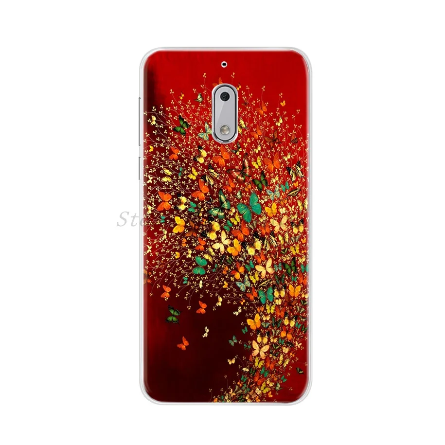Матовый чехол для Nokia 6 2017 Nokia6 TA-1021 с полной защитой мягкий из ТПУ TA-1003 TA-1000 |